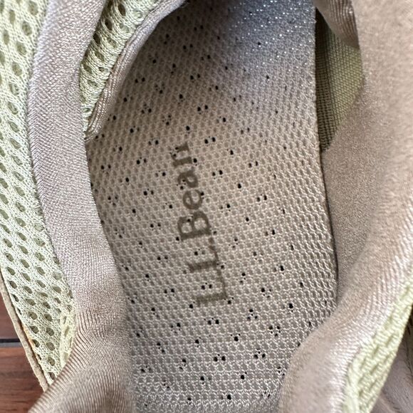 L.L. Bean Athletic Walking Running Shoes 05330 Women's 11M Green Mesh Sneakers - Picture 11 of 13